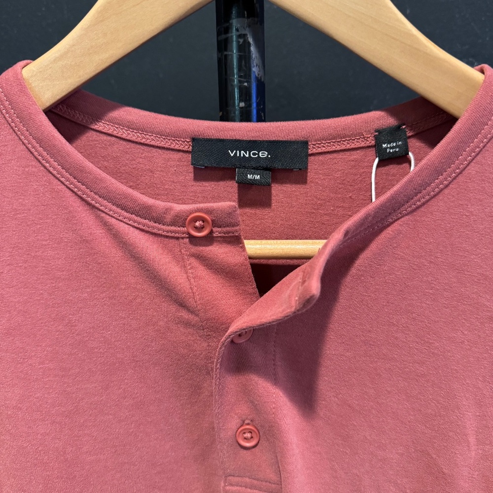 Vince Short Sleeve Henley